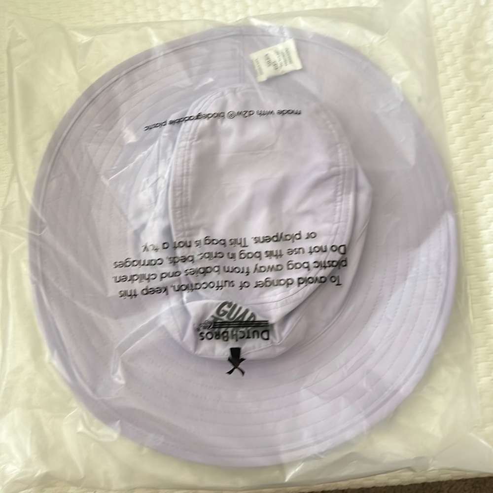 Purple Guaranteed to Satisfy Round Brim Dutch Bros Hat